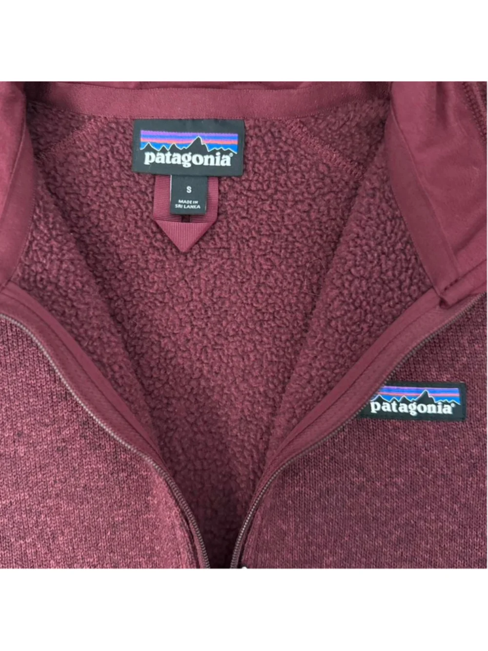 Patagonia Better Sweater Quarter Zip - Size S